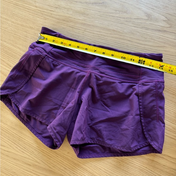 Lululemon Purple Running Shorts - Picture 4 of 7